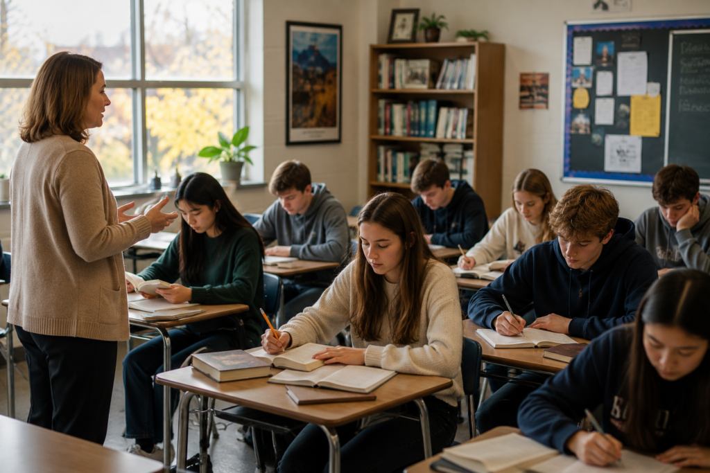 Tech Free Classroom